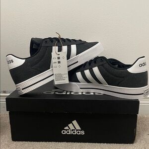 Adidas Classic Black and White Trainers